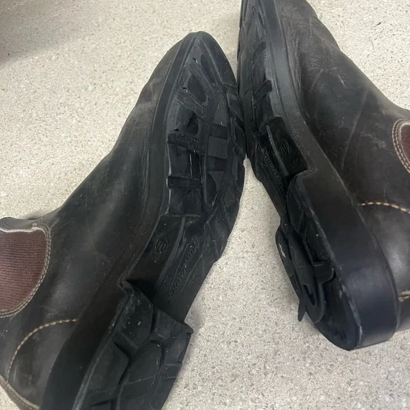 Blundstone Men's Dark Brown and Black Leather Boots - Picture 10 of 10